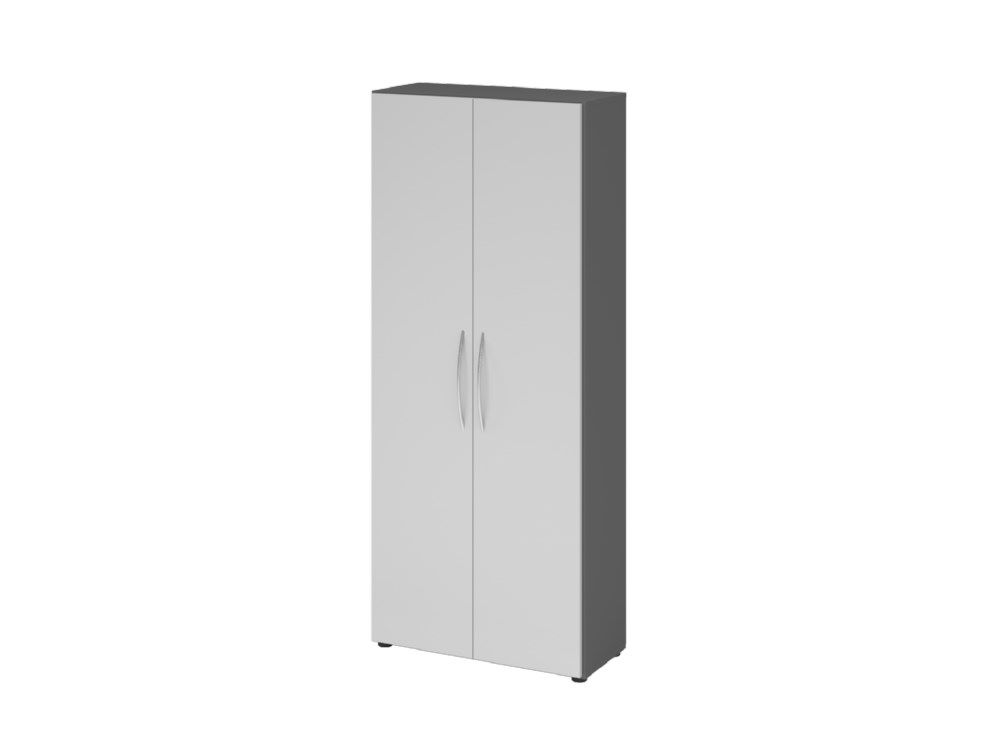 Produktbild Hammerbacher Schrank 5OH BM Graphit Grau 80 x 34,6 x 188 cm
