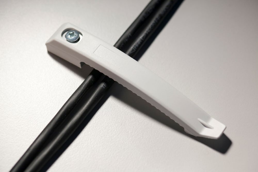 Produktbild Hammerbacher Set mit 5 Kabelklemmen und Schrauben