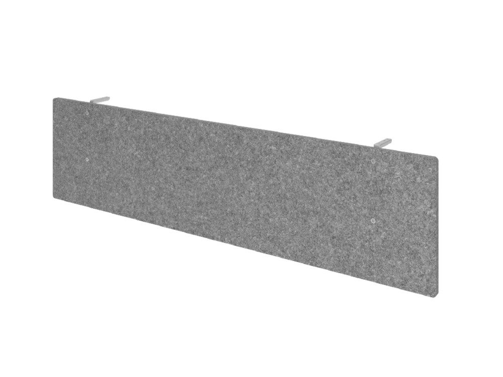 Produktbild Hammerbacher Sichtblende Schallschutz für 200 er Tisch in grau