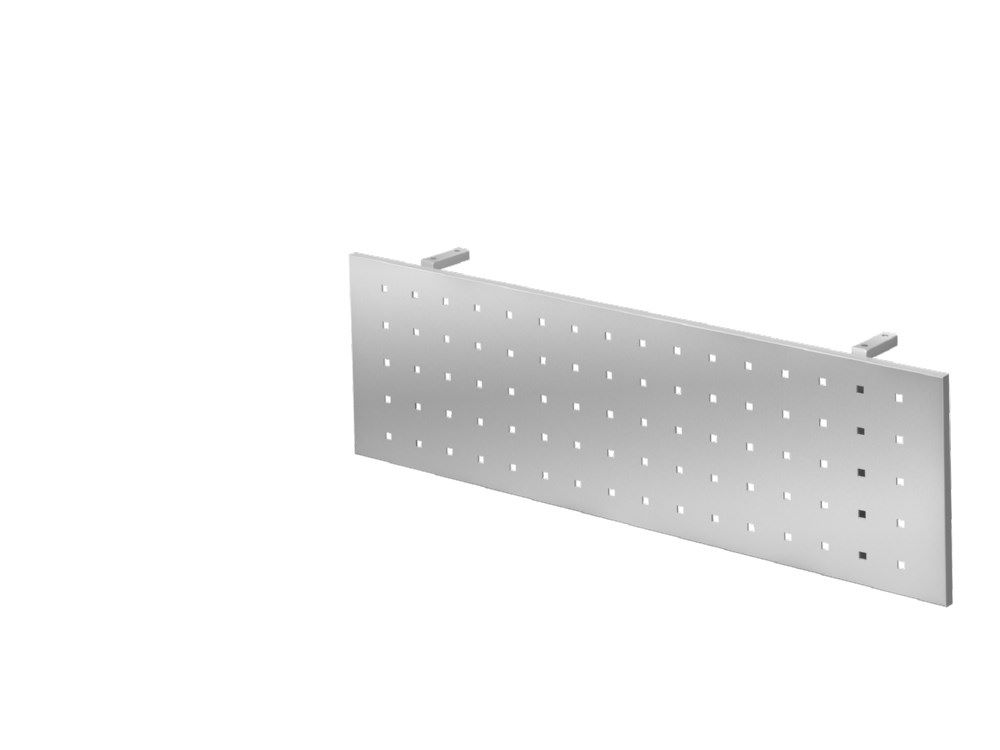 Produktbild Hammerbacher Sichtblende Höhe 35 cm 90 cm Silber für Eckwinkel