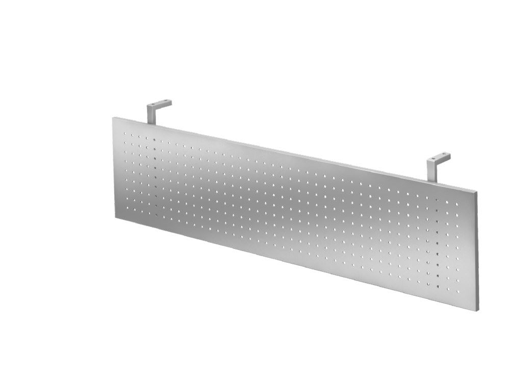 Produktbild Hammerbacher Sichtblende 140 cm Silber inclusive Halterung 40 cm