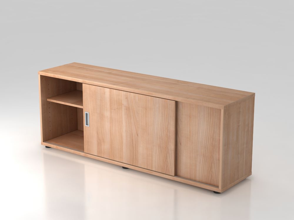 Produktbild Hammerbacher Sideboard 1,5OH 160 x 40 x 59,6 cm in Nussbaum