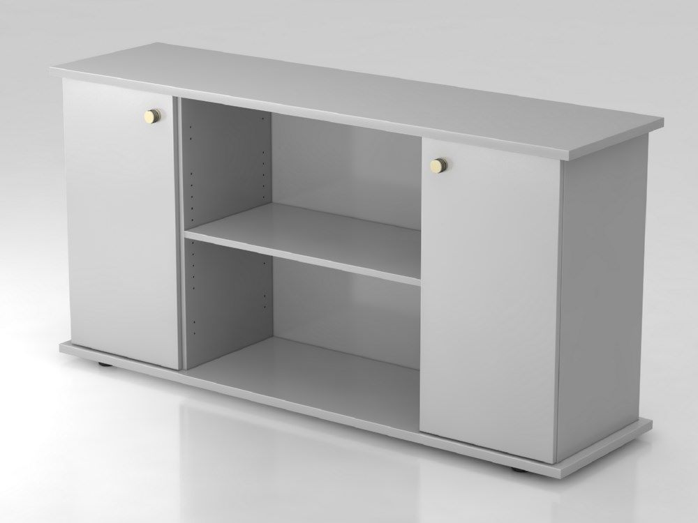 Produktbild Hammerbacher Sideboard 2 Türen Breite 166 cm SG Grau / Grau