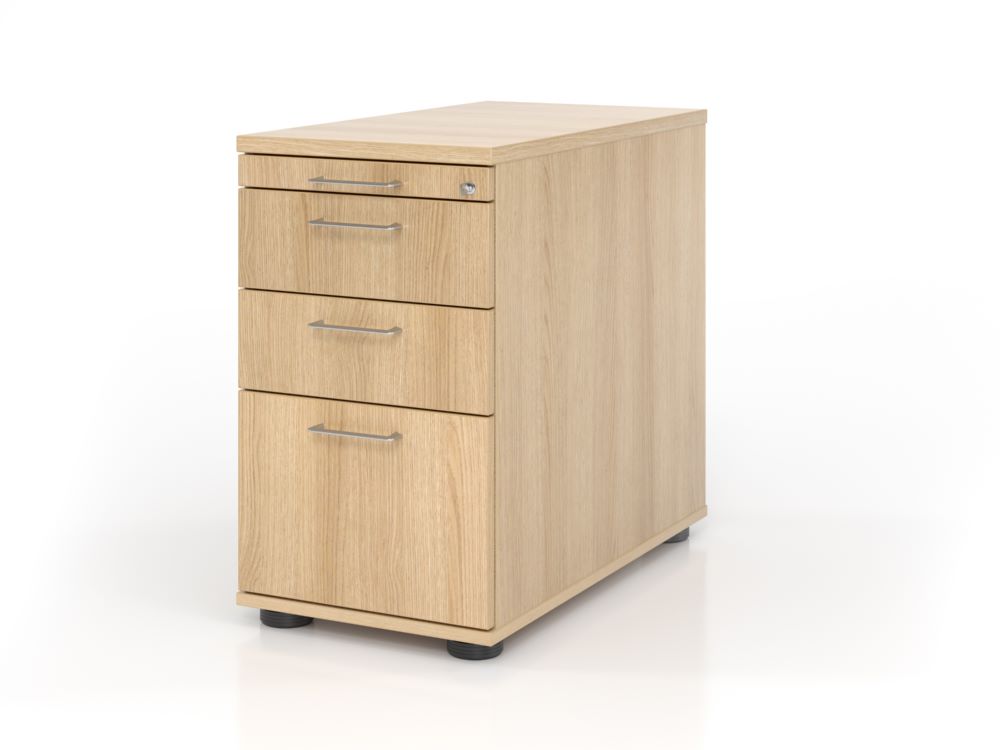 Produktbild Hammerbacher Standcontainer mit Hängekorb 42,8 x 80 cm BS Eiche