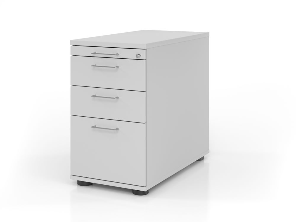 Produktbild Hammerbacher Standcontainer grau 42,8 x 80 cm 1 Hängeregiste BS