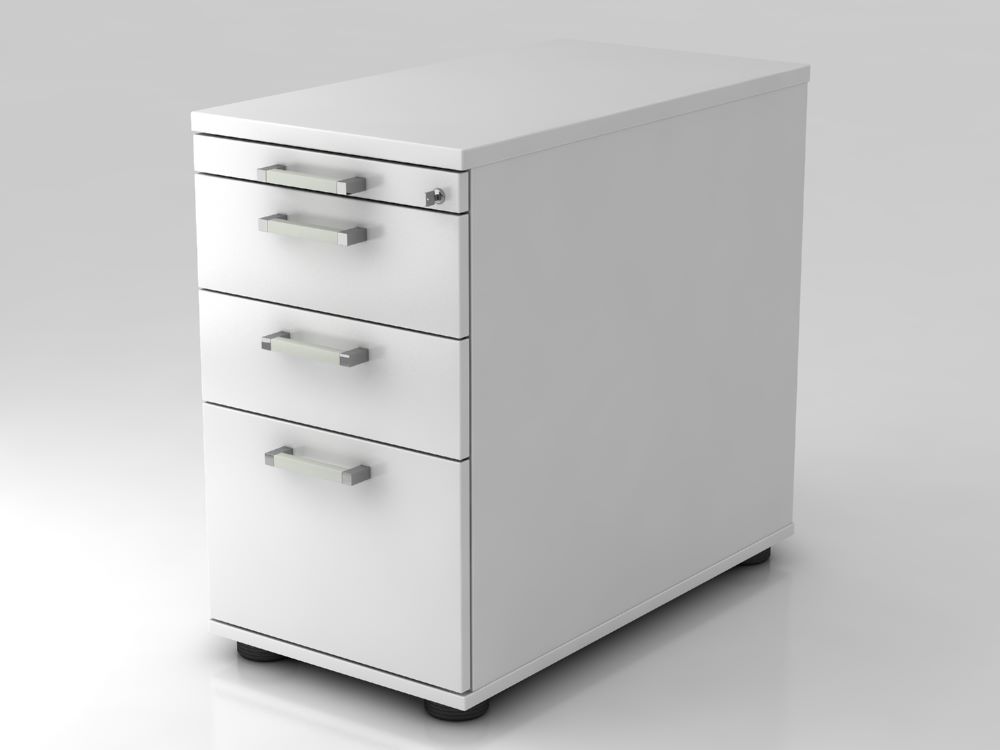 Produktbild Hammerbacher Standcontainer 42,8 x 80 cm mit Verriegelung CE Weiß