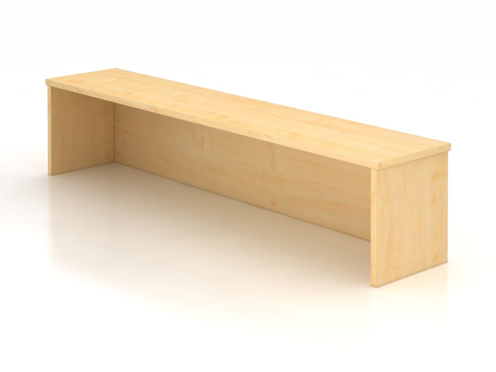 Produktbild Hammerbacher Thekenaufsatz B 160 x T 32 x H 35 cm 1OH Ahorn