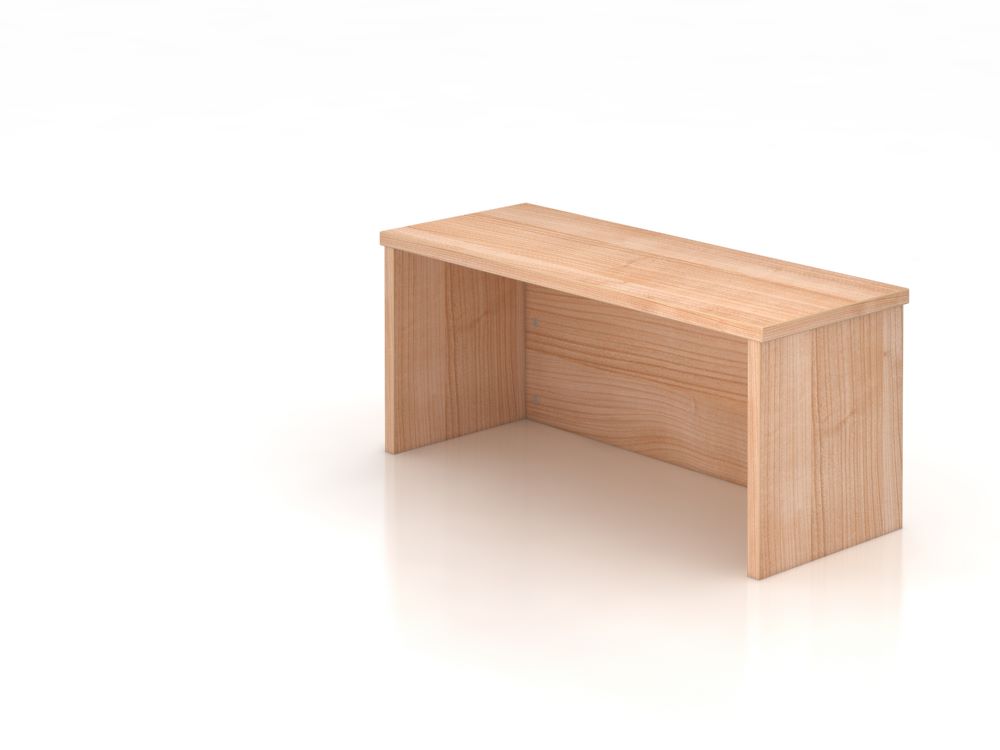 Produktbild Hammerbacher Thekenaufsatz B 80 x T 32 x H 35 cm 1OH Nussbaum 2 mm ABS-Kante