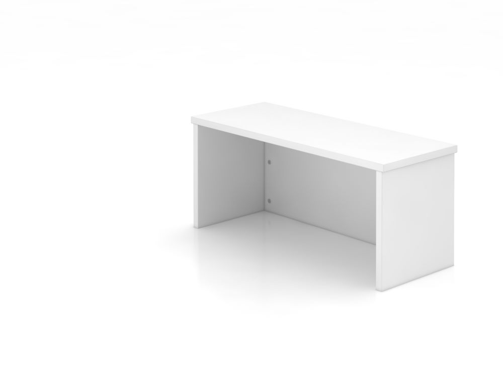 Produktbild Hammerbacher Thekenaufsatz 25 mm 1OH Weiß B 80 x T 32 x H 35 cm