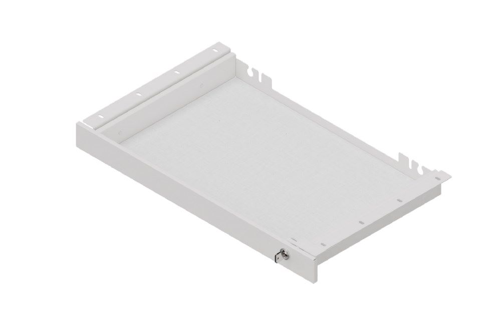 Produktbild Hammerbacher Unterbauschublade für Laptop Metall weiß