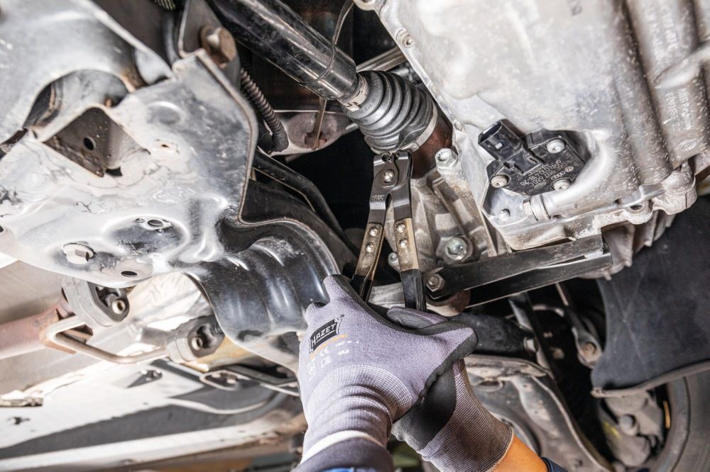 Produktbild Hazet Achsmanschetten Klemmzange 1847-1 · Länge: 230 mm bild 2