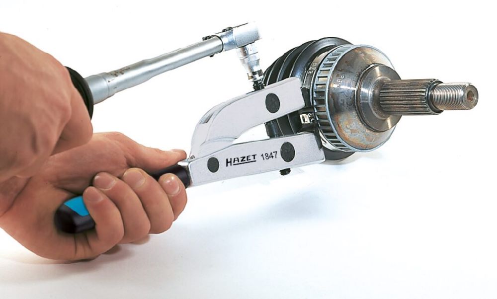 Produktbild Hazet Achsmanschetten Spannzange 1847 mit 3/8 Zoll Vierkant 178 mm bild 2