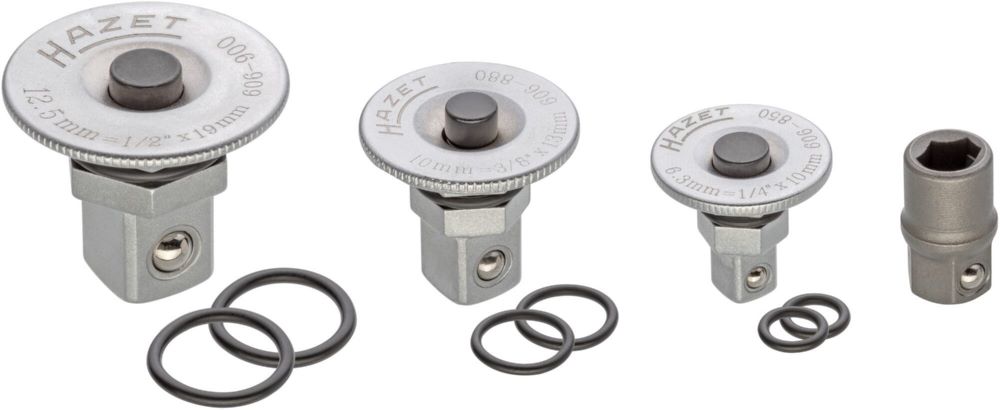 Produktbild Hazet Adapter Satz für Knarren Ringmaulschlüssel 606/4SPC 4 teilig