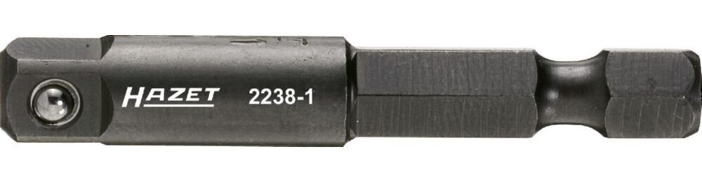 Produktbild Hazet Adapter 2238-1 mit 1/4 Zoll Steckschlüsseleinsätze Länge 50 mm