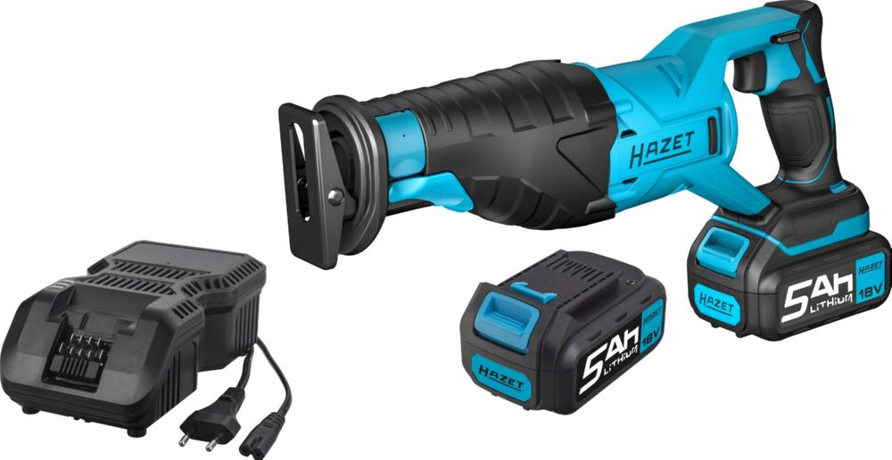 Produktbild Hazet Akku Säbelsäge 9234-1/4 mit 4 Teilen 18 Volt 1/2 Zoll