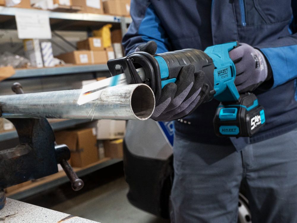 Produktbild Hazet Akku Säbelsäge 9234-1/4 mit 4 Teilen 18 Volt 1/2 Zoll bild 3