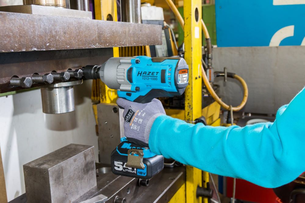 Produktbild Hazet Akku Schlagschrauber 9212-1000LB/3 1/2 Zoll 3 teiliger Satz bild 3