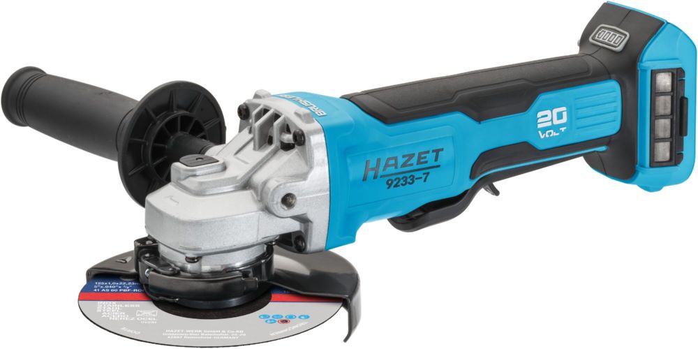Produktbild Hazet Akku Winkelschleifer Grundgerät 9233-010 mit Schutzhaube 345,1 mm bild 2