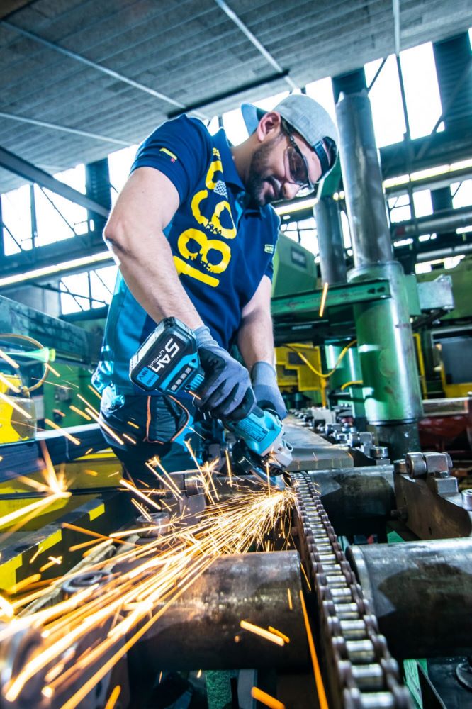 Produktbild Hazet Akku Winkelschleifer Satz 9233-7 M14 3 teilig bild 3