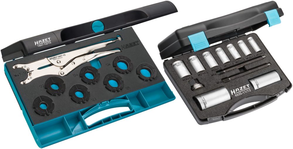 Produktbild Hazet Antriebswellen Satz 1847-12/27 mit 27 teilig bild 1