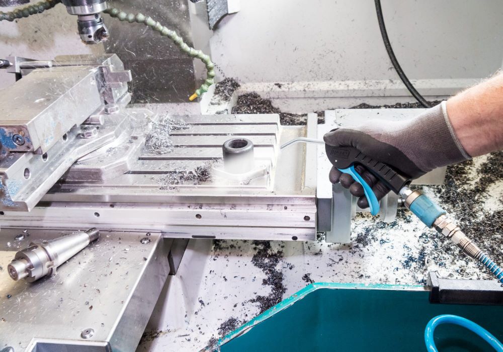 Produktbild Ausblaspistole mit gebogenem Rohr 9040P-3 Länge 255 mm bild 2