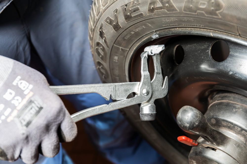 Produktbild Auswuchtgewichtzange 665-1 Länge 245 mm bild 2