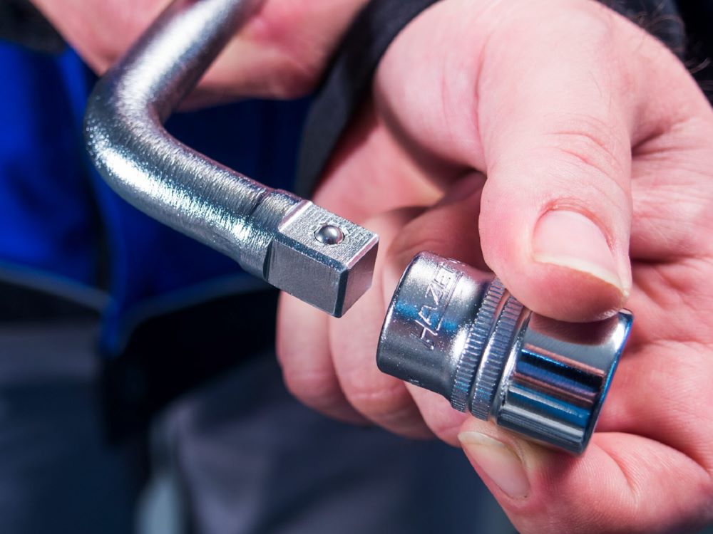 Produktbild Ausziehbarer Radmutternschlüssel 772 mit 1/2 Zoll Vierkant 535 mm bild 2