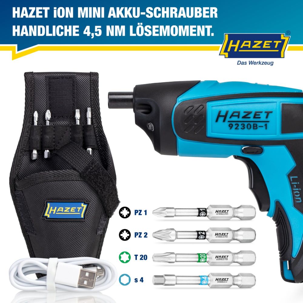 Produktbild Bit Akku Schrauber Satz Mini 1/4 Zoll Profile PZ1 PZ2 T20 bild 4