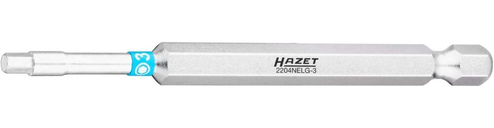 Produktbild Hazet Bit 2204NELG-3 Innen Sechskant 1/4 Zoll SW 3 mm