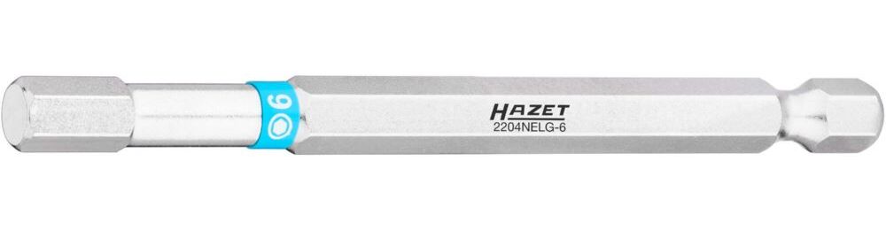 Produktbild Hazet Bit 2204NELG-6 Innen Sechskant 1/4 Zoll SW 6 mm
