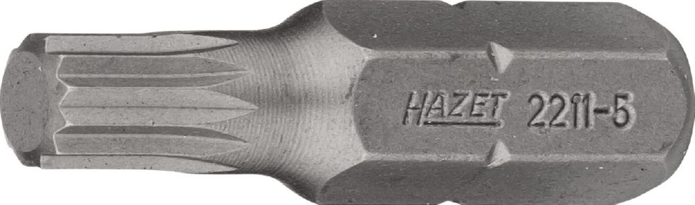Produktbild Hazet Bit 2211-5 mit 1/4 Zoll Sechskant Innen Vielzahn Profil XZN SW M5