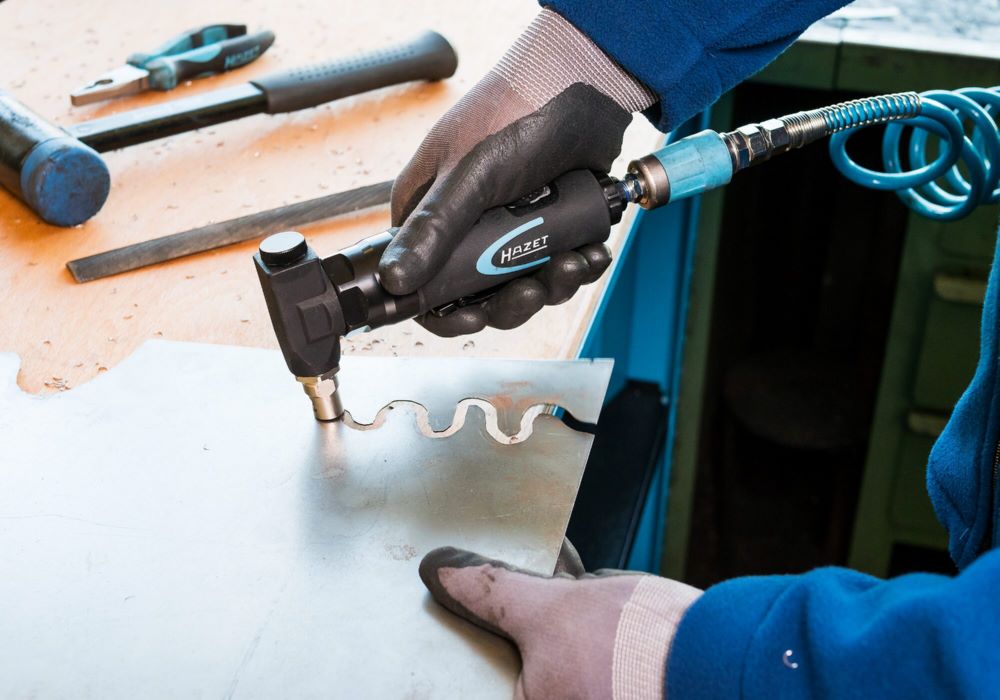 Produktbild Hazet Blechknabber 9036N-1 Schnittbreite 4,5 mm Länge 185 mm bild 4