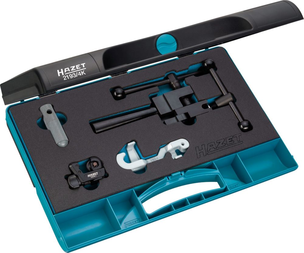 Produktbild Hazet Bördelgerät Satz 2193/4K 4 teilig 290 x 173 x 50 mm