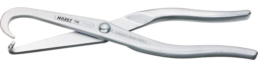 Produktbild Hazet Bremsfedernzange 796 Länge 215 mm verchromt