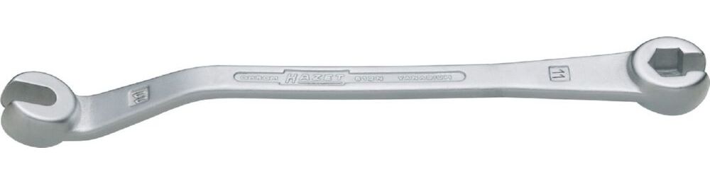 Produktbild Hazet Bremsleitungsschlüssel offen 612N-11 Außen Sechskant SW 11 mm