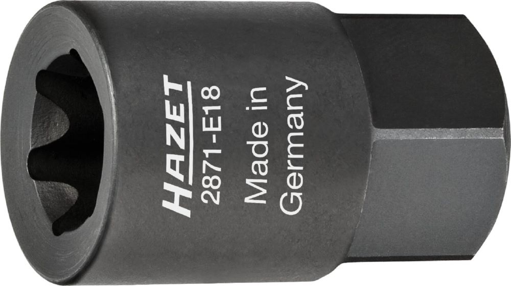 Produktbild Hazet Bremssattel Einsatz NKW 2871-E18 mit 22 mm SW E18 Außen Sechskant
