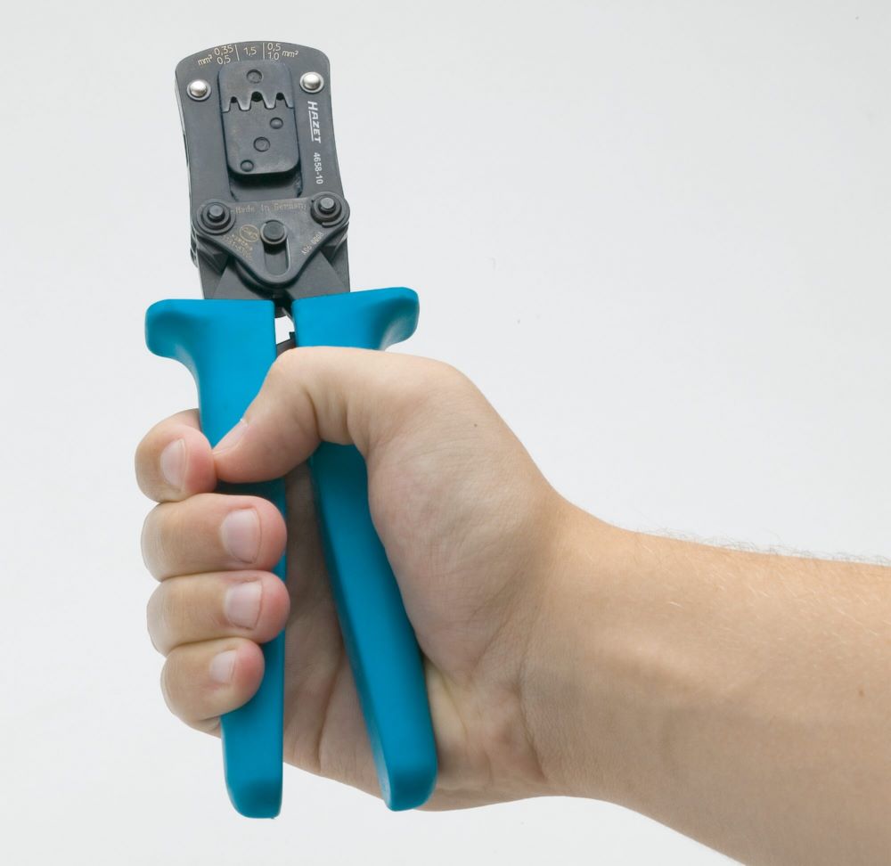 Produktbild Hazet Crimpzange 4658-10 1/4 Zoll Vierkant 150 mm bild 2