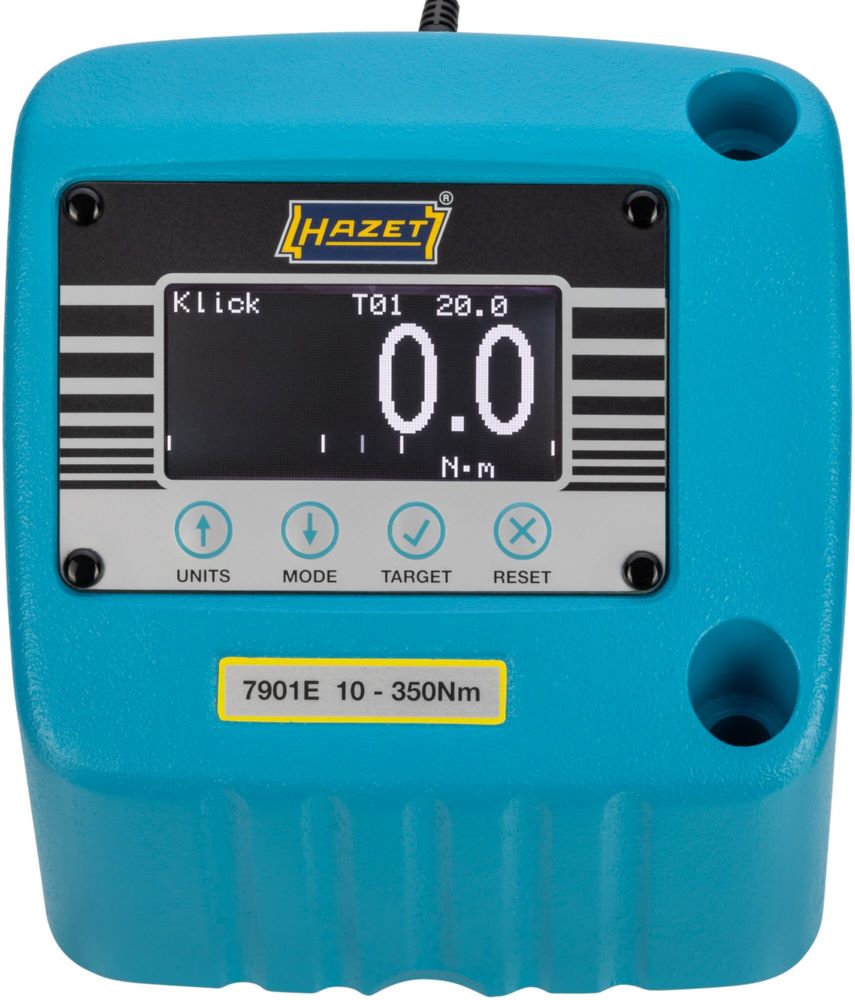 Produktbild Hazet Drehmoment Prüfgerät elektronisch 10-350 Nm 7901E 1/2 Zoll bild 9