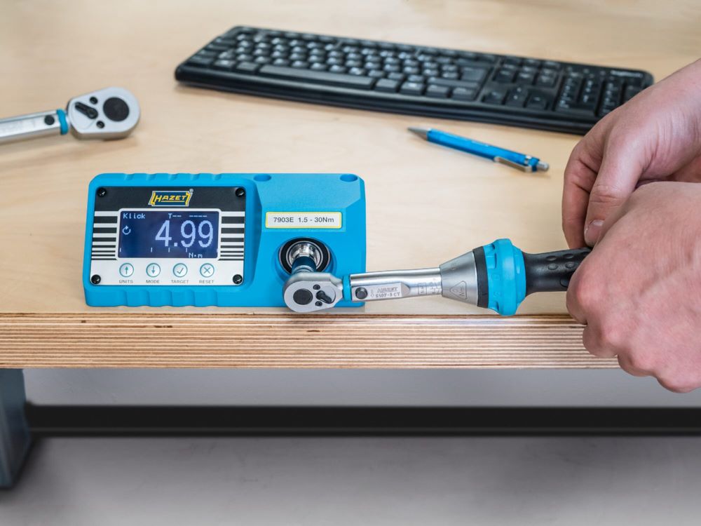 Produktbild Hazet Drehmoment Prüfgerät elektronisch 1,5-30 Nm 7903E bild 6
