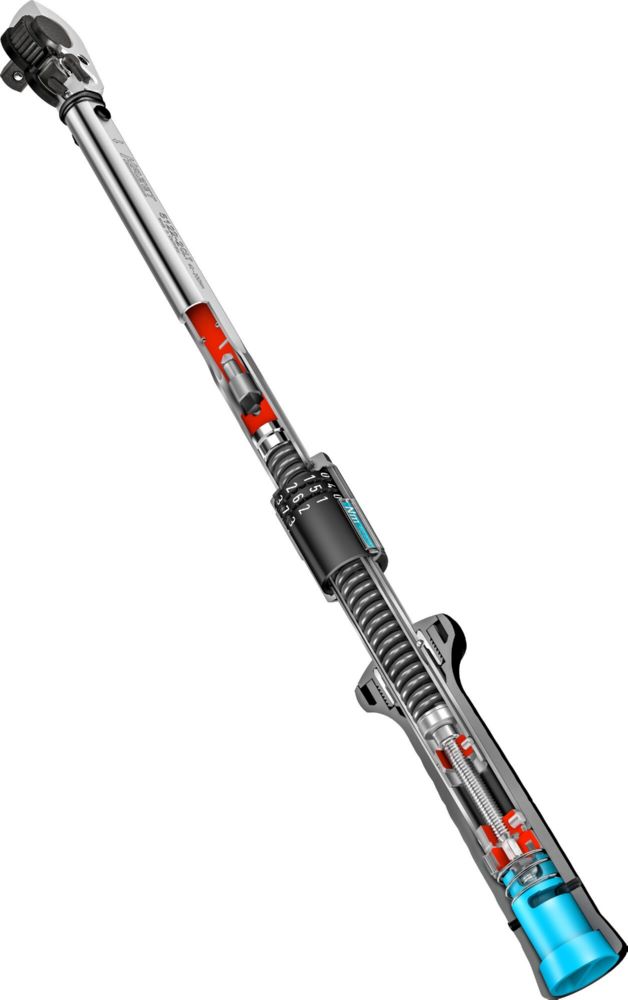 Produktbild Hazet Drehmomentschlüssel mit DAkkS Kalibrierschein 5123-2CLTCAL Länge 660 mm bild 3