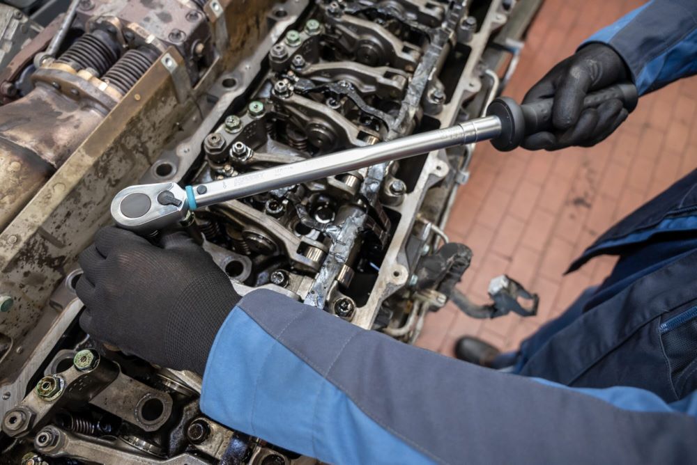 Produktbild Hazet Drehmomentschlüssel mit DAkkS Kalibrierschein 6122-1CTCAL 40-200 Nm 543 mm bild 5