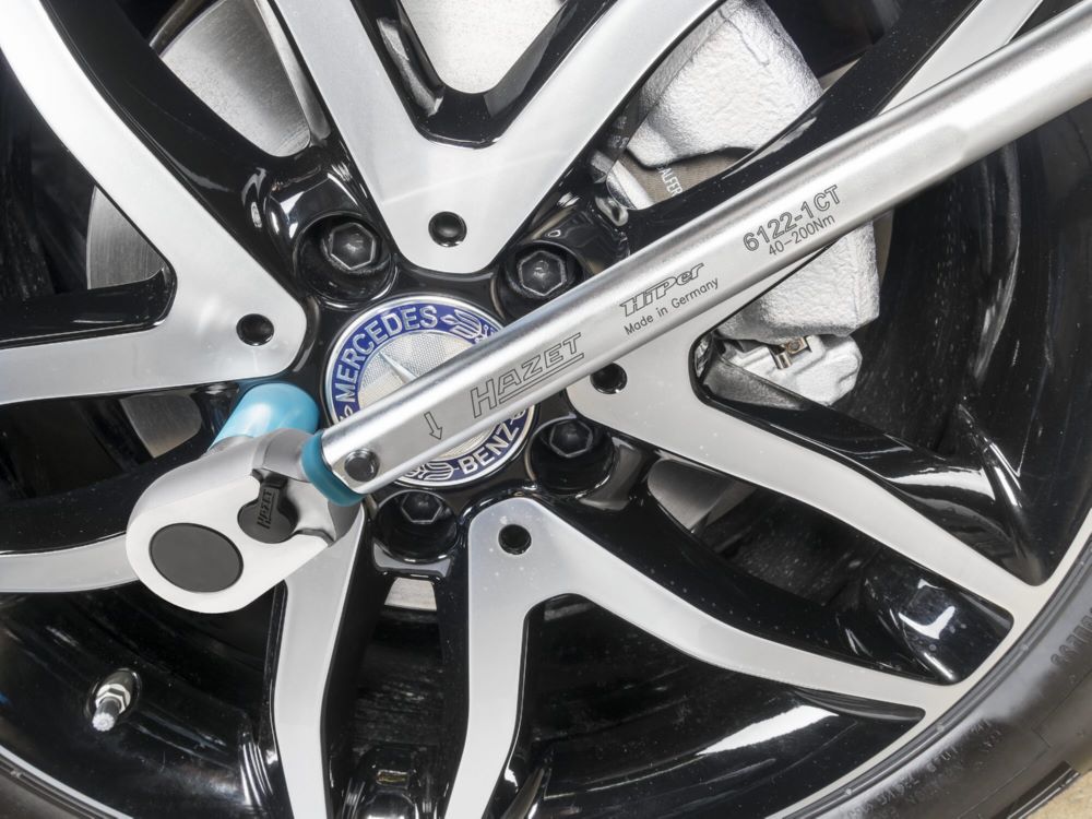 Produktbild Hazet Drehmomentschlüssel mit DAkkS Kalibrierschein 6122-1CTCAL 40-200 Nm 543 mm bild 6