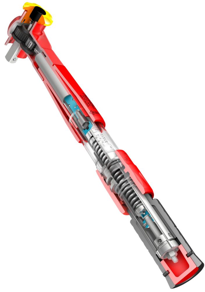 Produktbild Hazet Drehmomentschlüssel schutzisoliert 5108KV Vierkant Länge 275 mm bild 5