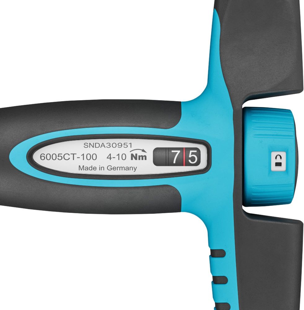 Produktbild Hazet Drehmomentschraubendreher mit Quergriff 6005CT-100 Sechskant Länge 198 mm bild 6