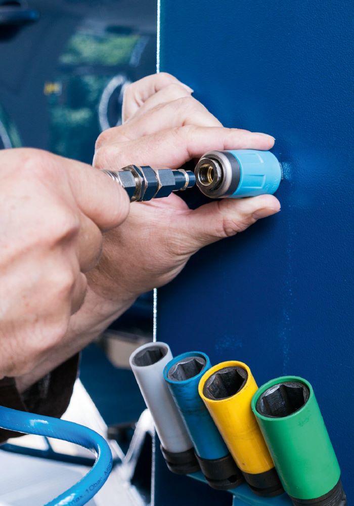 Produktbild Druckluft Kupplung für alle Luftanschlussnippel 9000-051 bild 2