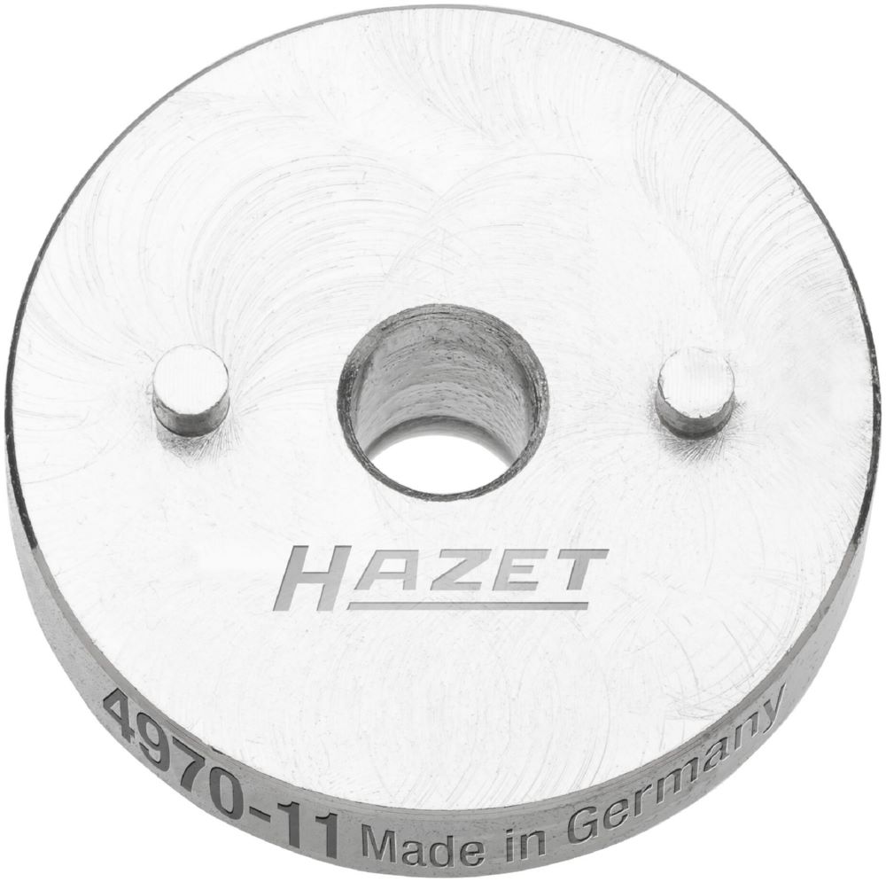 Produktbild Hazet Druckplatte für KFZ Bremskolben mit 2 Zapfen 4970-11 Länge 20 mm