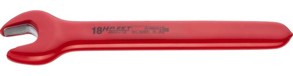 Produktbild Einmaulschlüssel schutzisoliert 450KV-18 Außen Sechskant Profil SW 18 mm bild 2