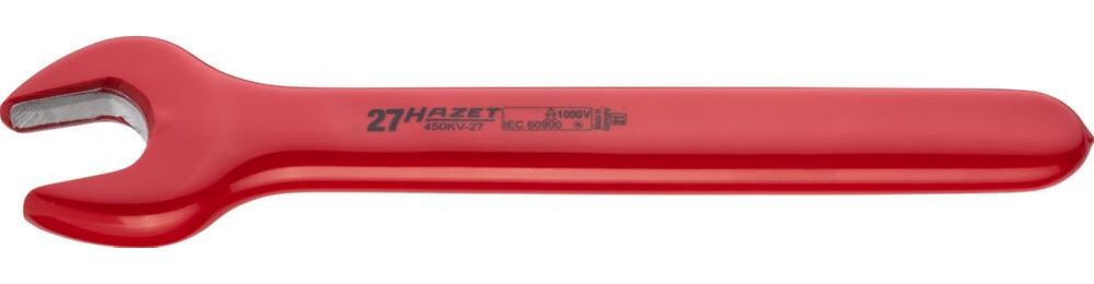 Produktbild Hazet Einmaulschlüssel schutzisoliert 450KV-27 Außen Sechskant SW 27 mm