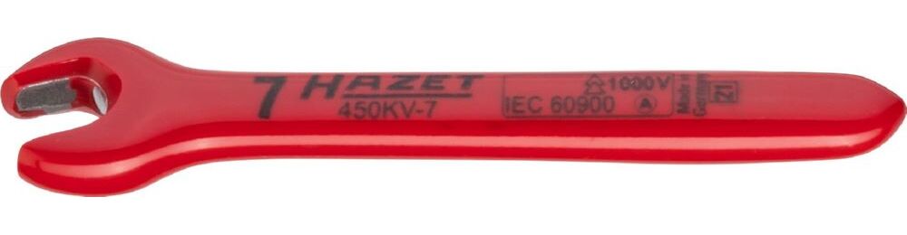 Produktbild Einmaulschlüssel schutzisoliert 450KV-7 Außen Sechskant Profil SW 7 mm bild 2