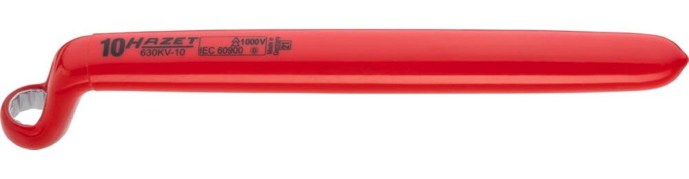 Produktbild Hazet Einringschlüssel 172 mm 630KV-10 Außen Doppelsechskant SW 10 mm